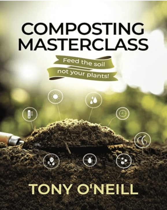 Composting Masterclass book cover by Tony O'Neill