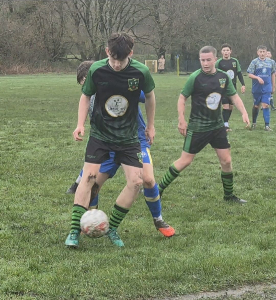 Tony O'Neill sponsored under-15s football team
